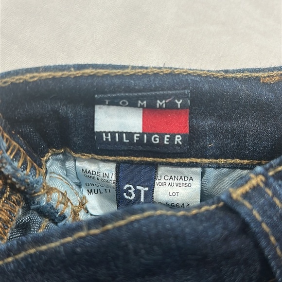 Tommy Hilfiger - NWOT - Blue Flare Wide Leg Jeans - Picture 4 of 5